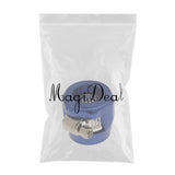 Max AN10 Hose End Finishers Oil Fuel Line Clip Clamp Fitting Accessories Blue - Aladdin Shoppers