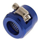Max AN10 Hose End Finishers Oil Fuel Line Clip Clamp Fitting Accessories Blue - Aladdin Shoppers