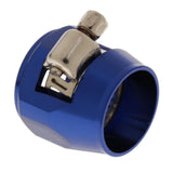 Max AN10 Hose End Finishers Oil Fuel Line Clip Clamp Fitting Accessories Blue - Aladdin Shoppers