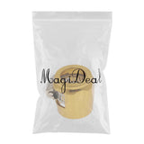 Max AN10 Hose End Finishers Oil Fuel Line Clip Clamp Fitting Accessories Gold - Aladdin Shoppers