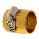 Max AN10 Hose End Finishers Oil Fuel Line Clip Clamp Fitting Accessories Gold - Aladdin Shoppers