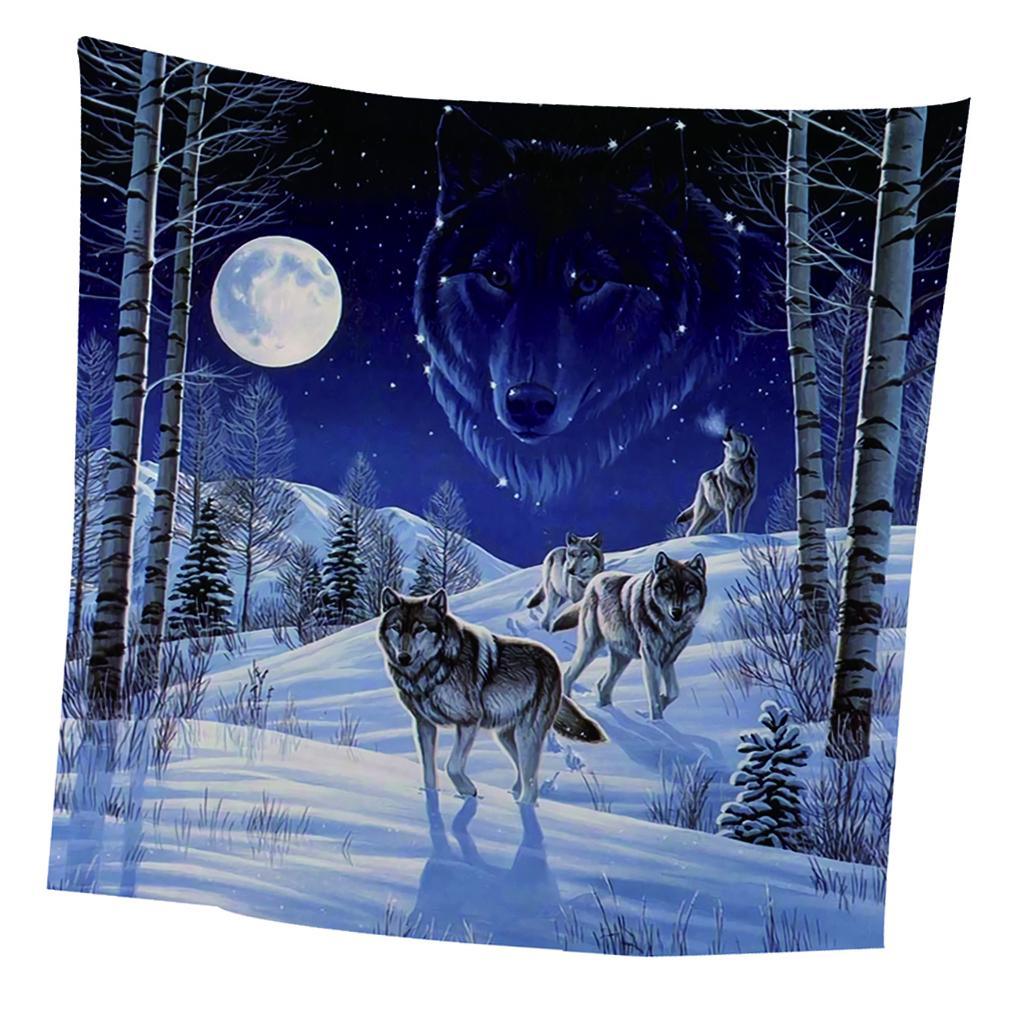 Max Animal Tapestry Wall Hanging for Bedroom Living Room Backdrop Decorations 1 - Aladdin Shoppers
