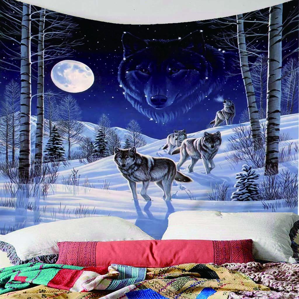 Max Animal Tapestry Wall Hanging for Bedroom Living Room Backdrop Decorations 1 - Aladdin Shoppers