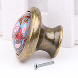 Max Antique Brass Cabinet Drawer Round Pulls Cupboard Bin Knob Handle 21 Style H - Aladdin Shoppers