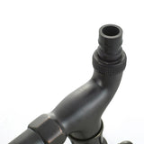 Max Antique Brass Garden Washing Machine Water Tap Faucet Wall Mounted Black A - Aladdin Shoppers