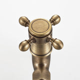 Max Antique Brass Garden Washing Machine Water Tap Faucet Wall Mounted Brass B - Aladdin Shoppers