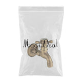 Max Antique Brass Garden Washing Machine Water Tap Faucet Wall Mounted Brass B - Aladdin Shoppers