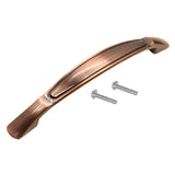 Max Antique Zinc Alloy Double Hole Drawer Cabinet Door Red Bronze Handle Style B - Aladdin Shoppers