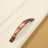 Max Antique Zinc Alloy Double Hole Drawer Cabinet Door Red Bronze Handle Style B - Aladdin Shoppers