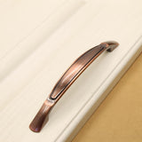 Max Antique Zinc Alloy Double Hole Drawer Cabinet Door Red Bronze Handle Style B - Aladdin Shoppers