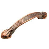 Max Antique Zinc Alloy Double Hole Drawer Cabinet Door Red Bronze Handle Style F - Aladdin Shoppers