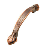 Max Antique Zinc Alloy Double Hole Drawer Cabinet Door Red Bronze Handle Style F - Aladdin Shoppers