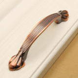 Max Antique Zinc Alloy Double Hole Drawer Cabinet Door Red Bronze Handle Style F - Aladdin Shoppers