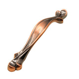 Max Antique Zinc Alloy Double Hole Drawer Cabinet Door Red Bronze Handle Style G - Aladdin Shoppers