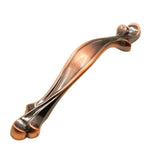 Max Antique Zinc Alloy Double Hole Drawer Cabinet Door Red Bronze Handle Style G - Aladdin Shoppers
