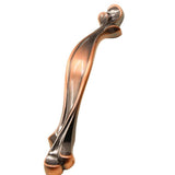 Max Antique Zinc Alloy Double Hole Drawer Cabinet Door Red Bronze Handle Style G - Aladdin Shoppers