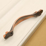 Max Antique Zinc Alloy Double Hole Drawer Cabinet Door Red Bronze Handle Style G - Aladdin Shoppers