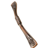 Max Antique Zinc Alloy Double Hole Drawer Cabinet Door Red Bronze Handle Style H - Aladdin Shoppers