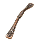 Max Antique Zinc Alloy Double Hole Drawer Cabinet Door Red Bronze Handle Style H - Aladdin Shoppers