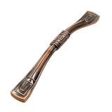 Max Antique Zinc Alloy Double Hole Drawer Cabinet Door Red Bronze Handle Style I - Aladdin Shoppers