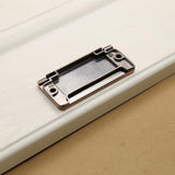 Max Antique Zinc Alloy Double Hole Drawer Cabinet Door Red Bronze Handle Style J - Aladdin Shoppers