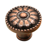 Max Antique Zinc Alloy Double Hole Drawer Cabinet Door Red Bronze Handle Style K - Aladdin Shoppers