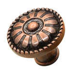 Max Antique Zinc Alloy Double Hole Drawer Cabinet Door Red Bronze Handle Style K - Aladdin Shoppers