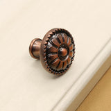 Max Antique Zinc Alloy Double Hole Drawer Cabinet Door Red Bronze Handle Style K - Aladdin Shoppers