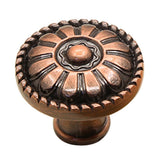 Max Antique Zinc Alloy Double Hole Drawer Cabinet Door Red Bronze Handle Style L - Aladdin Shoppers