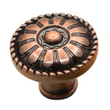 Max Antique Zinc Alloy Double Hole Drawer Cabinet Door Red Bronze Handle Style L - Aladdin Shoppers