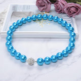 Max Artificial Magnetic Pearl Curtain Tiebacks Drapery Buckles Clips Blue - Aladdin Shoppers