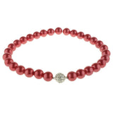 Max Artificial Magnetic Pearl Curtain Tiebacks Drapery Buckles Clips Wine Red - Aladdin Shoppers