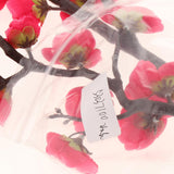 Max Artificial Silk Plastic Plum Bouquet Blossom Branch DIY Home Decor Rose Red - Aladdin Shoppers