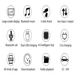 Max Auto Car Charger MP3 Player Bluetooth FM Transmitter - Aladdin Shoppers