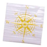 Max Auto Car Truck Boat Exterior Body Windshield Reflective Sticker Decal Yellow - Aladdin Shoppers