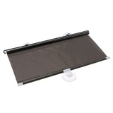 Max Auto Retractable Car Curtain Side Window Shade Windshield Sun Shade Visor Black - Aladdin Shoppers