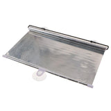 Max Auto Retractable Car Curtain Side Window Shade Windshield Sun Shade Visor Silver - Aladdin Shoppers