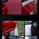 Max Auto Universal Accessory Car Door Edge PVC Scratch Protector Strip Red - Aladdin Shoppers