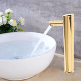 Max Automatic Infrared Sensor Faucet Bathroom Sink Inductive Water Tap Gold A - Aladdin Shoppers