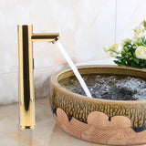 Max Automatic Infrared Sensor Faucet Bathroom Sink Inductive Water Tap Gold A - Aladdin Shoppers