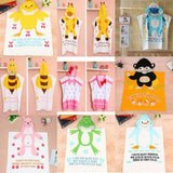 Max Baby Dressing Gown Cute Hooded Bathrobe Towel Boy Girl Animal Blue Cow - Aladdin Shoppers