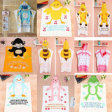 Max Baby Dressing Gown Cute Hooded Bathrobe Towel Boy Girl Animal Blue Cow - Aladdin Shoppers