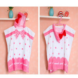 Max Baby Dressing Gown Cute Hooded Bathrobe Towel Boy Girl Animal Pink Flower - Aladdin Shoppers