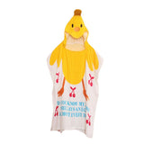 Max Baby Dressing Gown Cute Hooded Bathrobe Towel Boy Girl Animal Yellow Chicken - Aladdin Shoppers