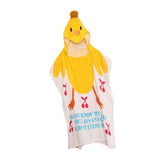 Max Baby Dressing Gown Cute Hooded Bathrobe Towel Boy Girl Animal Yellow Chicken - Aladdin Shoppers