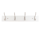Max Bamboo Clothes Hooks Wall Mounted Coat Rack Organizer Hanger 4 Hooks Coffee - Aladdin Shoppers