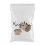 Max Bamboo Round Tea Jar Candies Container Teaware Coffee Kitchen Canister b