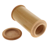 Max Bamboo Tea Storage Box Organizer Container Tea Caddy Container Holder C - Aladdin Shoppers