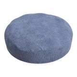 Max Bar Stool Covers Round Chair Seat Cushion Protector Dark Blue 25x25x5cm - Aladdin Shoppers