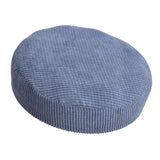 Max Bar Stool Covers Round Chair Seat Cushion Protector Dark Blue 25x25x5cm - Aladdin Shoppers